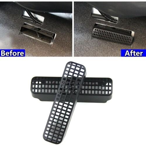 For Toyota Corolla E17 E18 2013-2018 Under Seat Floor Rear AC Heater Air Conditioner Duct Vent Cover Grill Outlet Covers