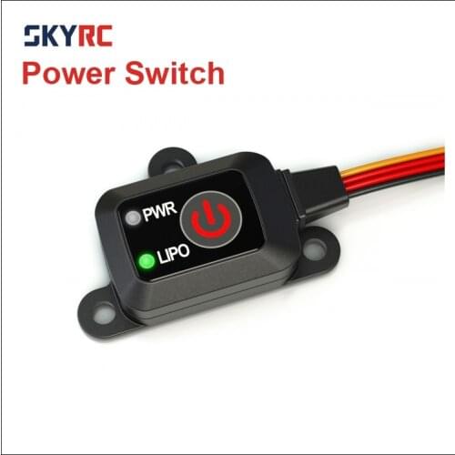 Electronic switch for gasoline and nitro powered RC car