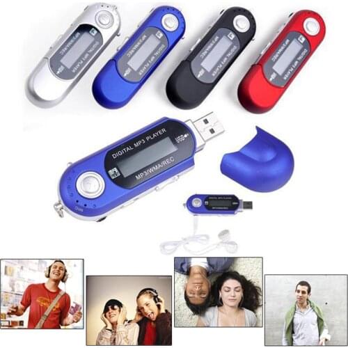 Hot Selling USB MP3 Music Player Digital LCD Screen Support 32G TF Card Radio With FM Function Mp3 Player Dropshipping