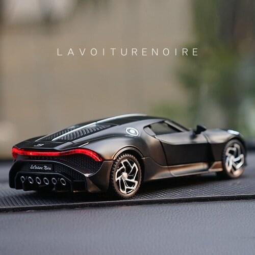 1:32 Bugatti Lavoi ture noire Alloy Car Model Metal Car Toys For Children Sports Car Diecasts & Toy Vehicles Kids Boys Gifts