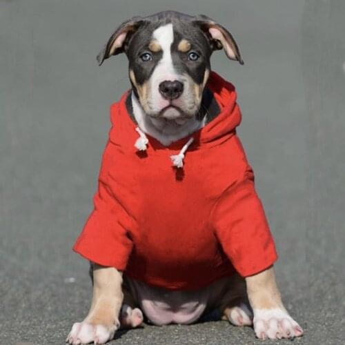 Fashion Pet Dog Hoodie Clothes Puppy Winter Warm Coat Jacket Sweater Small Medium Dogs French Bulldog Schnauzer Pug Teddy SXC05