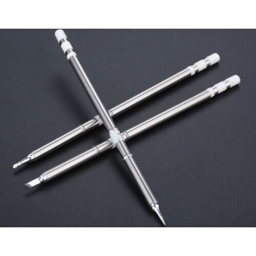 3pcs T12 Solder Iron Tip For HAKKO FX-950, FX-951, FX-952 Soldering Rework Station T12-KU, T12-ILS, T12-BC2