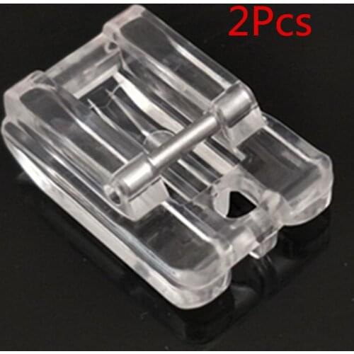 2pc concealed Zip sewing foot snap on foot will fit brother ,janome, toyota, new singer damestic sewing machines 5BB5246