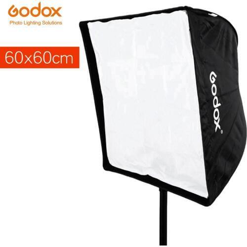 Godox Portable 60 x 60cm 24 * 24in Photo Studio Umbrella Softbox Reflector for Flash Speedlight