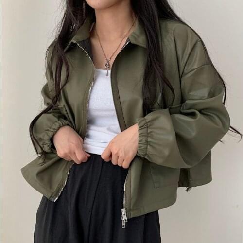 SaHezeng Women's Leather Jackets