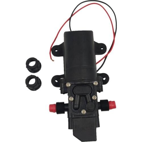 12V 60W 4.5L / Min Self-priming Diaphragm Water Pump 10mm Inlet