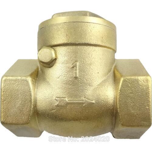 1 pcs of 1", DN25 horizontal check valve, Brass non return valve