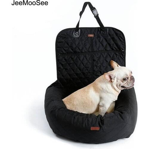2 In 1 Pet Dog Carrier Folding Car Seat Pad Safe Carry House Puppy Bag Car Travel Accessories Waterproof Dog Seat Bag Basket