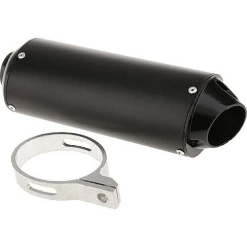 38Mm Universal Motorcycle Exhaust Muffler Pipe Noise Sound Eliminator Clamp Kit for For 125Cc 150Cc 160Cc Dirt Pit Bike Atv for