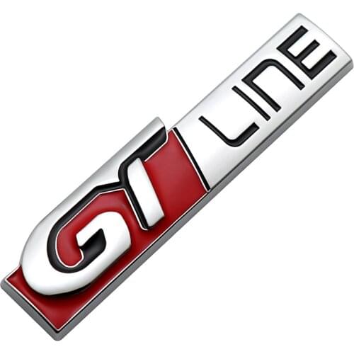 3D Car GT line Emblem Badge sticker For Alfa Romeo 159 147 156 166 Giulietta 5 GT Mito 1 Spider Brera