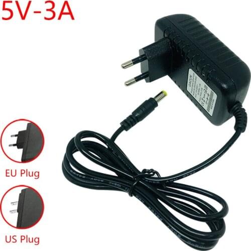 5V 1A 2A 3A 5A 6A 8A Power Adapter Supply 5V 5W 10W 15W 25W 30W 40W Supply Charger 220V EU US UK AU Plug 5.5*2.5mm Plug For LED