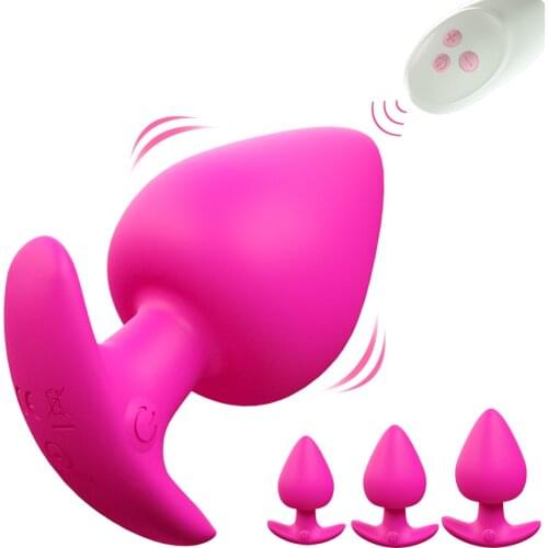 Anal Vibrator Wireless Remote Control Butt Plug Anal Sex Toys Dildo G Spot Prostata Massager Vibrator for Adult Masturbator Plug