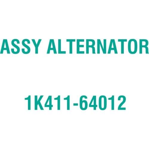 For Kubota 1K411-64012 ASSY ALTERNATOR