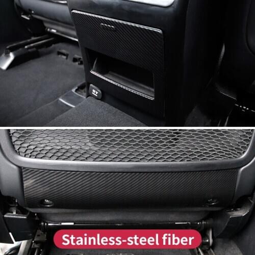 For Mercedes Benz GL500 450 GLS X166 Ml350 2012 GLE W166 coupe c292 amg Main driving seat carbonTrim Cover Sticker accessories