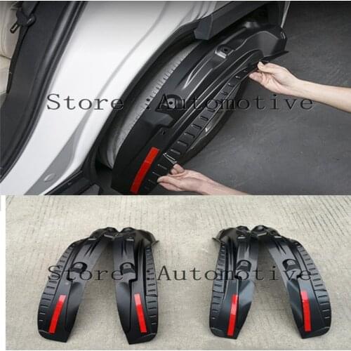Fender Car Mudguard Refit Rear Tire Fender Special Decoration For Toyota RAV4 RAV-4 2019 2020 2021 Mudguard For 2022 RAV4 2Pcs