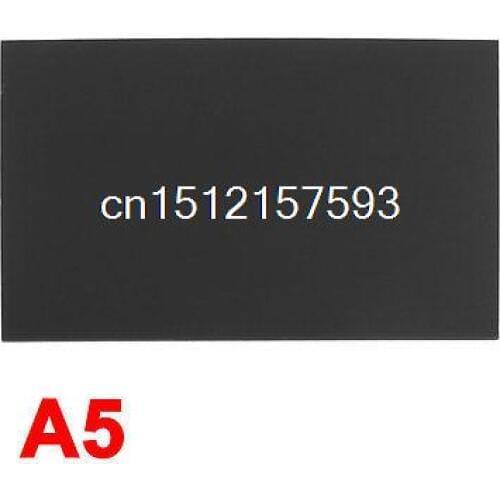 3mm Black Plastic Acrylic Cut Plexiglass Sheet A5 Size 148mm x 210mm