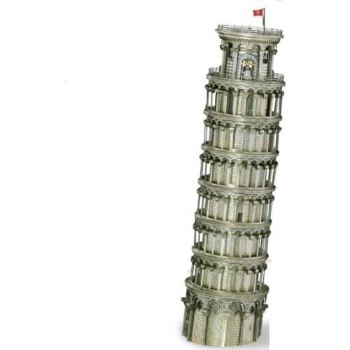Piececool 3D Metal Puzzle Colorful TORRE DI PISA building Model kits DIY Laser Cut Assemble Jigsaw Toy GIFT For Children