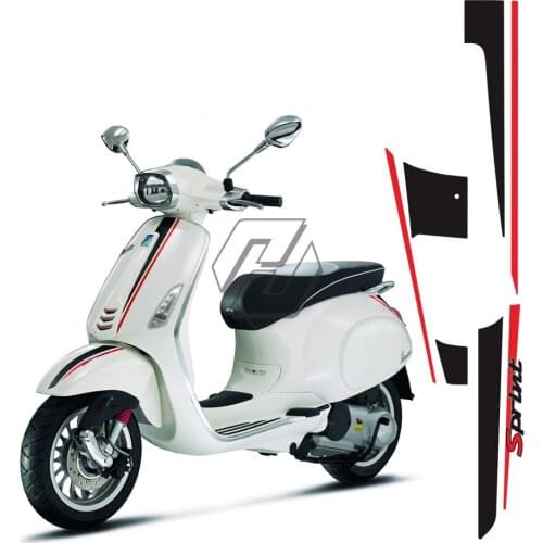Motorcycle Decals Sport Sticker Case for Piaggio Vespa Sprint 50 150 2018-2020
