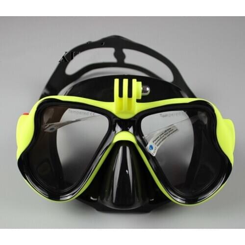 Diving Glasses Breathing Tube Set Snorkeling Mask Full Dry Swimming Camera Mask Diving Mask Adult