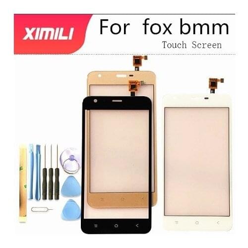 5.0 inch Tested Well 100% For Fox B3 Fox B3 Plus BMM 533 533D BMM 541D Front Glass Lens Sensor Touchscreen Sensor Digitizer