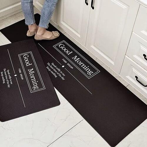 Tapis Kitchen Carpets Floor Mats Door Rugs Oil-Proof Waterproof Bathroom Toilet Non-Slip Home Bedroom Alfombra Tapetes De Sala