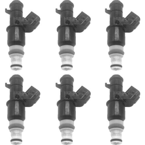 6pcs Fuel injectors for Honda Accord CR-V Element 2004-2010 2.4L 16450-RAA-A01 16450RAAA01