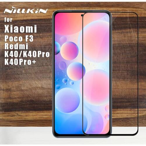 NILLKIN For Xiaomi Poco F3 Glass Screen Protector 9H Pro CP Plus Pro Tempered Glass For Redmi K40 Pro Plus