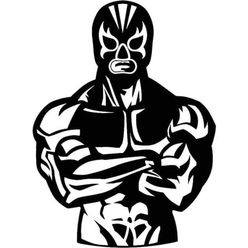 12.8M*17.2CM Wrestler Fashion Car-Styling Vinyl Stickers Decals