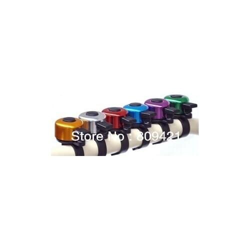 200PCs/lot Metal Ring Handlebar Bell Sound for Bike Bicycle Green Purple Blue Silver Orange Red