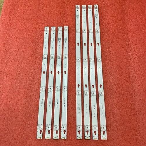 5set=40 PCS LED Backlight strip Bar for TCL L55S4900FS L55S4900 55D2900 L55P2 L55E5800A 55S403 55S405 55S401 U55P6006 55UC6426