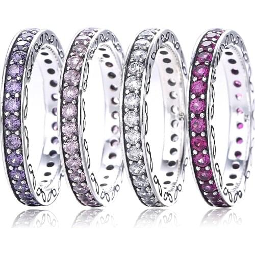 Ajax 925 Sterling Silver Ring Female Wedding Engagement Birthday Gift Fine Jewelry Is The Best Choice For Women