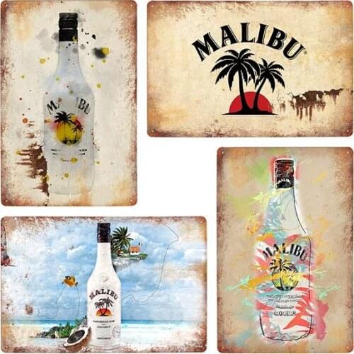 Craft Beer Decorative Vintage Metal Tin Signs Plaque Cafe Bar Accessories Pub Club Retro Wall Art Home Decor Poster 20x30CM