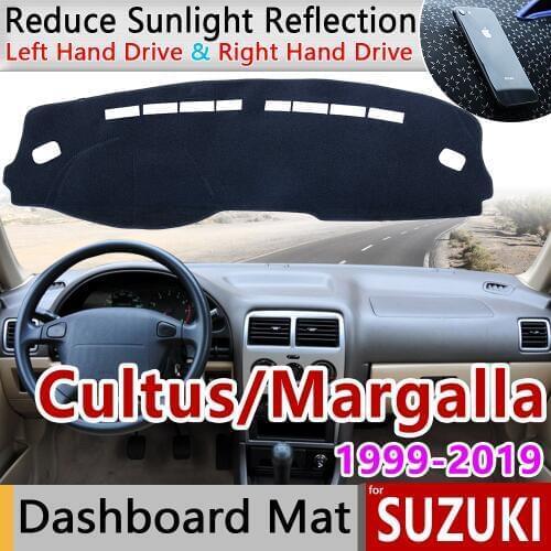 For Suzuki Cultus Swift Amenity Esteem Margalla 1999~2019 Anti-Slip Mat Dashboard Cover Pad Sunshade Dashmat Car Accessories Rug