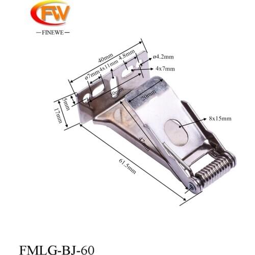 FINEWE panel lamps fixing spring Clamp downlight fixing spring clips for recessed ceiling lamp FMLG-BJ-60