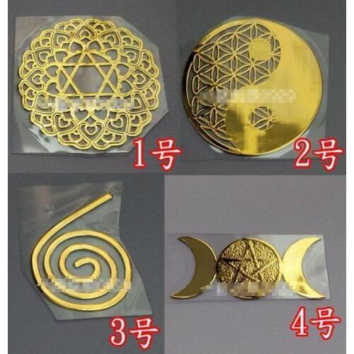 3cm Energy Tower Paste Energy Pattern With use of epoxy Mold Making Mould Jewelry Tool stickers for DIY jewelry