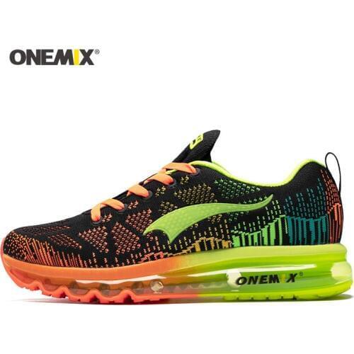 ONEMIX Max Men Running Shoes for Women Music Rhythm Trending Styles Trainers Sports Zapatillas Cushion Outdoor Walking Sneakers