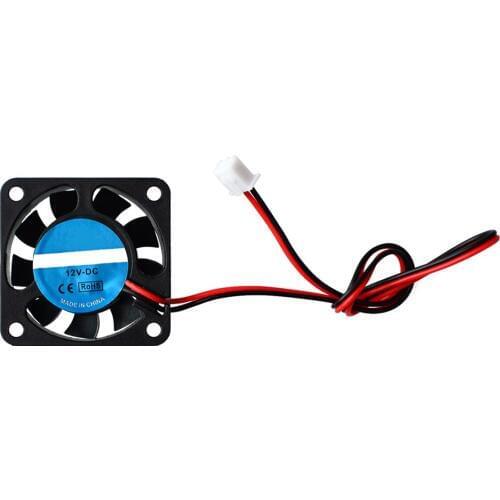 DC 12V 2Pin Mini Cooling Fan 40MM 40x40x10mm Small Exhaust Fan for 3D Printer