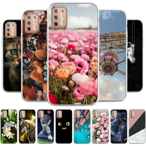 Cartoon Case For Motorola Moto G9 Phone bags Soft Cover For Motorola Moto G9 Plus TPU Coque Capa Animal Painted Fundas Bumper