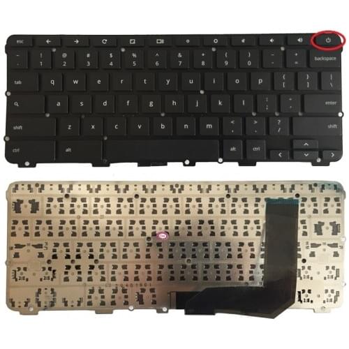 New US for Lenovo Chromebook N22 US Laptop keyboard Black