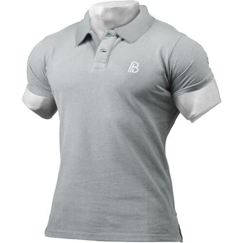 New Arrival Cotton Men TShirt Tops Fashion Brand Plus Size Short Sleeve Gym Bodybuilding Fitness Shirts