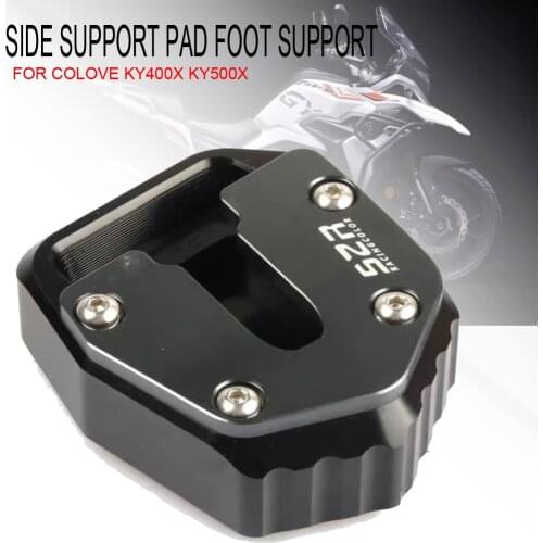 Support Plate Foot Pad Side Stand Kickstand Side Stand Extension Foot Pad Support For COLOVE KY400X KY500X KY5000F