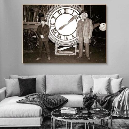 Back To The Future Poster Classic Movie Alternative Film Canvas Painting Retro Photo Vintage Style Wall Art Picture Home Decor