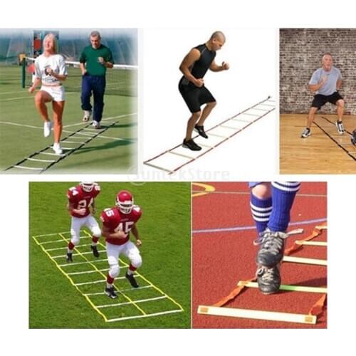 Speed Agility Ladder with Carry Bag Multi Choice 2-10m Long 4-20 Rungs