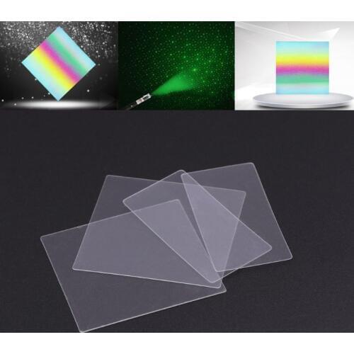 Ultra precision nano engraving PET trasmission diffraction grating fr teaching spectral decomposition precision component detect