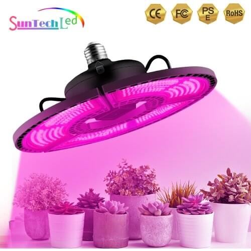 Suntech, Full Spectrum LED Grow Light, E26/E27 Deformable Lamp LED Phyto Lamp LED Indoor Plant Growing Lights For Hydroponics