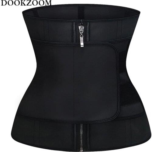 Waist Trainer Corset Trimmer Belt for Women Weight Loss Tummy Control Waist Cincher Shaper Workout Girdle Slimming Belly Band