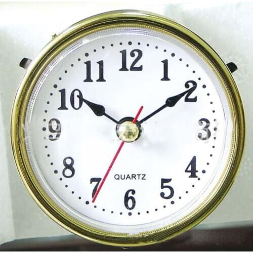 Roman Numeral Movement Insert Gold Trim Clock Quartz Movement Mechanism Repair Replacement Classic Roman Numeral Tools Accessori