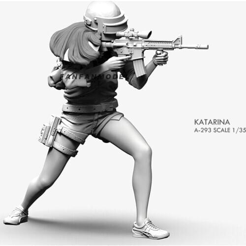 1/35 Resin model kits figure self-asssembled toy A-293