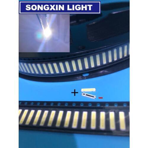 1000pcs/LOT FOR LG SMD 8520 LED Innotek LED LED Backlight 8520 6V Cool white TV Application