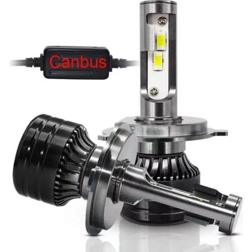 2Pcs NEW Mini H7 Head Canbus 30000LM BH4 H11 H8 HB3 9005 9006 Lamp H4 Led Headlight Auto Turbo Running Fog Light Bulbs For Cars